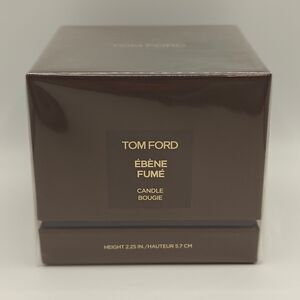 Tom Ford Ebene Fume Scented Candle 2.25in 5.7cm Height New In Box